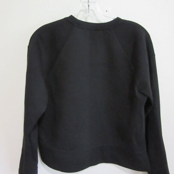 EVERLANE Black Pullover Pocket M Long Sleeve High Low Top - Picture 3 of 4